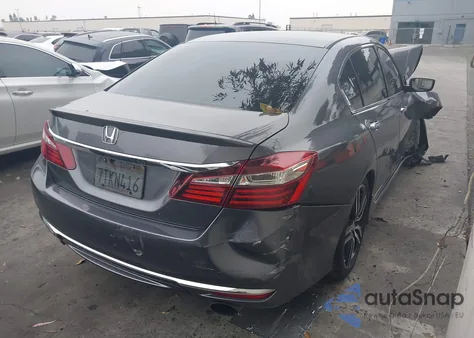 2016 Honda Accord Sport from USA, damaged, VIN 1HGCR2F52GA238150